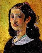 Paul Gauguin The Artist's Mother 1 oil on canvas